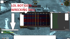 bot gets wrecking ball